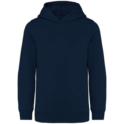 KIDS’ HOODED SWEATSHIRT - Navy Blue - colorimageurl