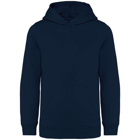 KIDS’ HOODED SWEATSHIRT - Navy Blue - colorimageurl