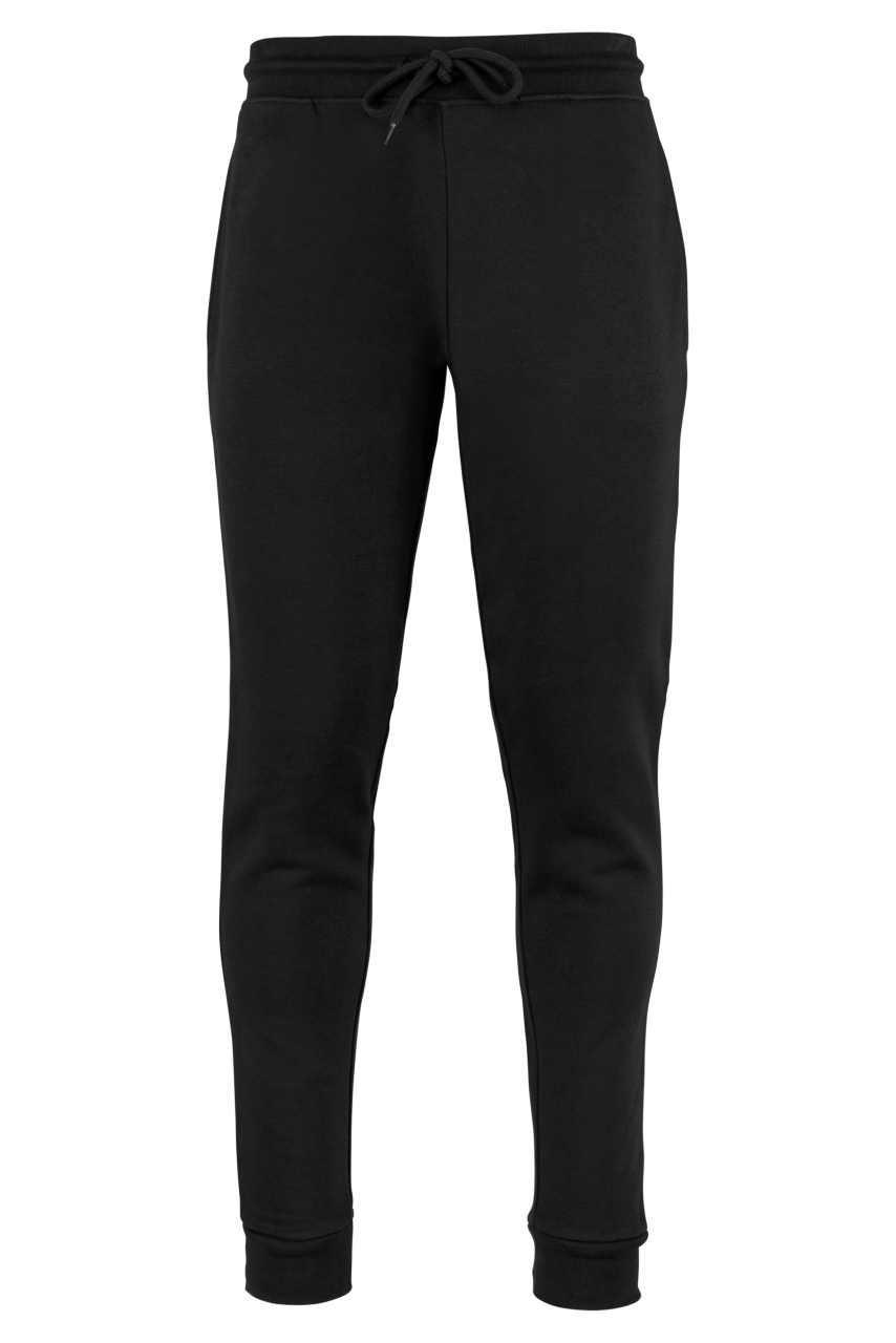 ECO-FRIENDLY MEN’S JOGGING TROUSERS - Black - colorimageurl