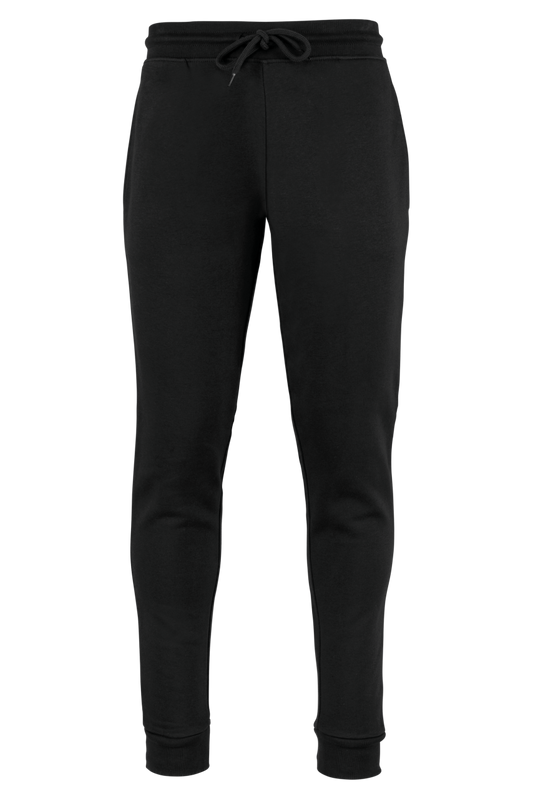 ECO-FRIENDLY MEN’S JOGGING TROUSERS - Black - colorimageurl