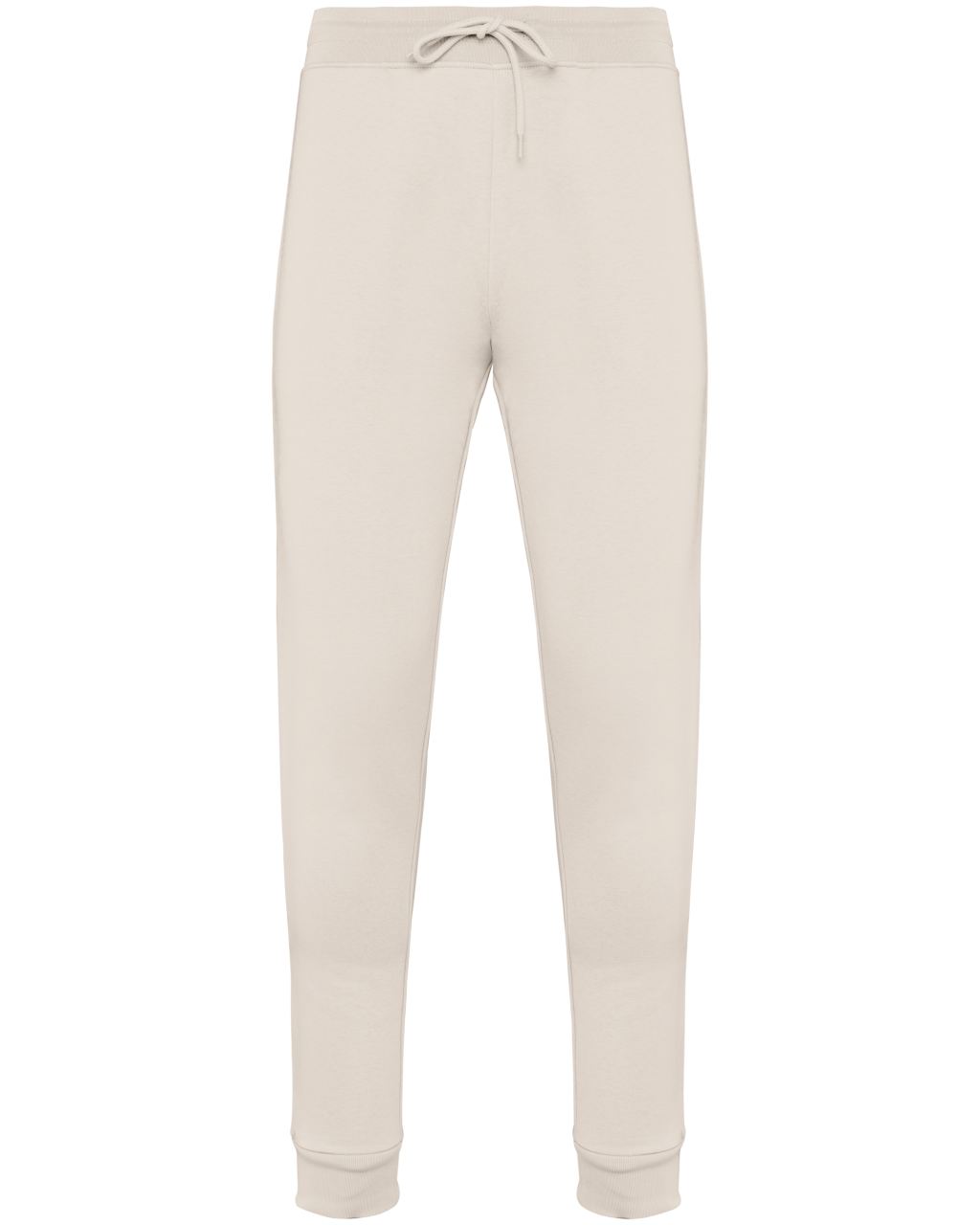 ECO-FRIENDLY MEN’S JOGGING TROUSERS - Ivory - colorimageurl
