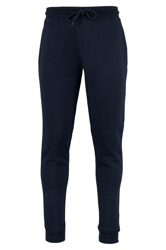 ECO-FRIENDLY MEN’S JOGGING TROUSERS - Navy Blue - colorimageurl
