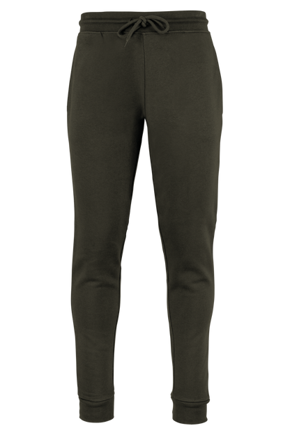 ECO-FRIENDLY MEN’S JOGGING TROUSERS - Organic Khaki - colorimageurl