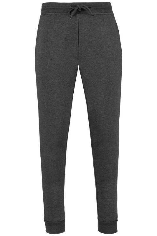 ECO-FRIENDLY MEN’S JOGGING TROUSERS - Volcano Grey Heather - colorimageurl