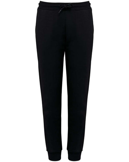 KIDS’ JOGGING TROUSERS - Black - colorimageurl
