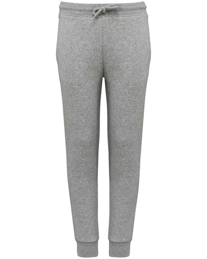 KIDS’ JOGGING TROUSERS - Moon Grey Heather - colorimageurl