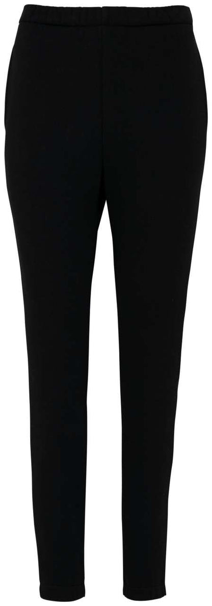 LADIES’  JOGGING TROUSERS - Black - colorimageurl