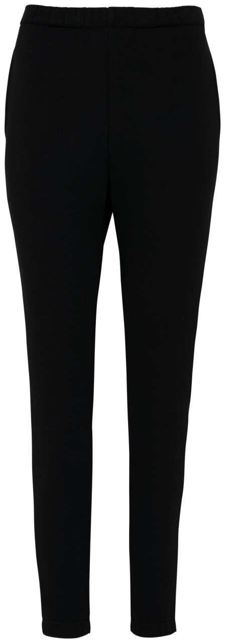 LADIES’  JOGGING TROUSERS - Black - colorimageurl