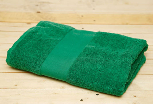 OLIMA BASIC TOWEL - Kelly Green - Main