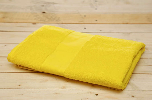 OLIMA BASIC TOWEL - Yellow - Main