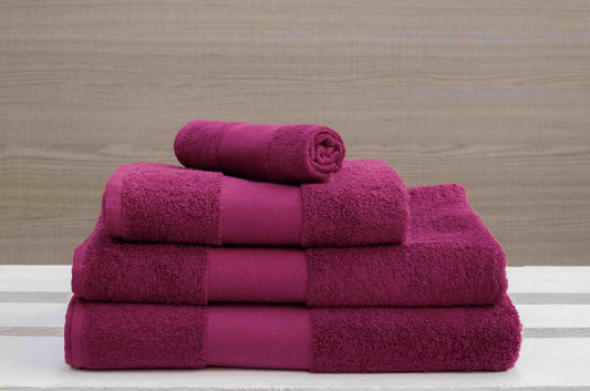 OLIMA CLASSIC TOWEL - Berry - Main