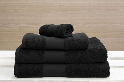 OLIMA CLASSIC TOWEL - Black - Main