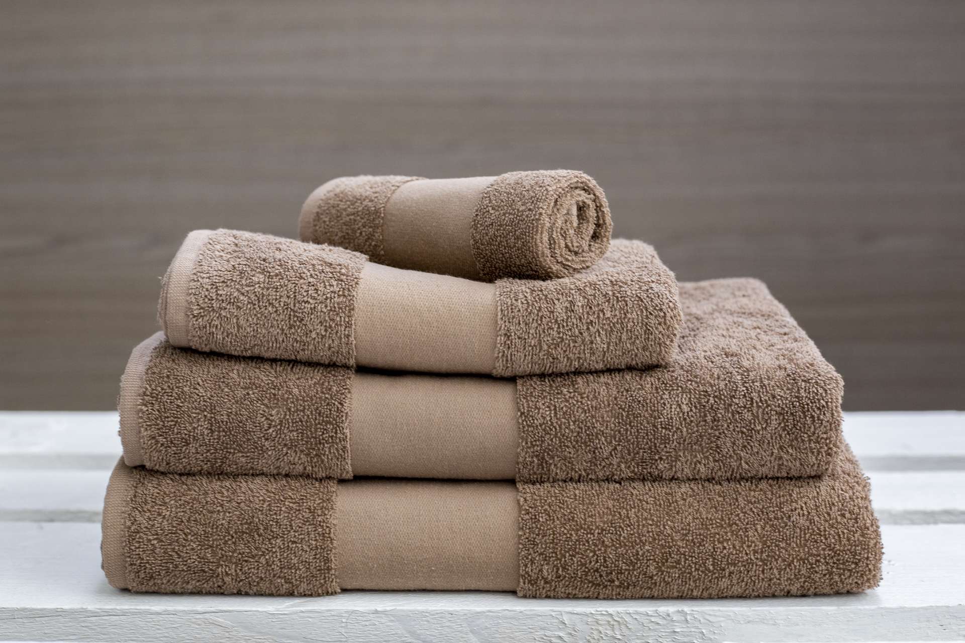 OLIMA CLASSIC TOWEL - Cappuccino - Main