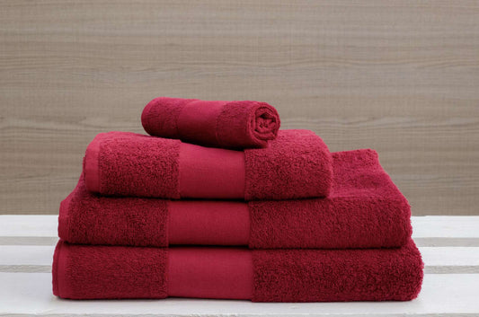 OLIMA CLASSIC TOWEL - Chilli Red - Main