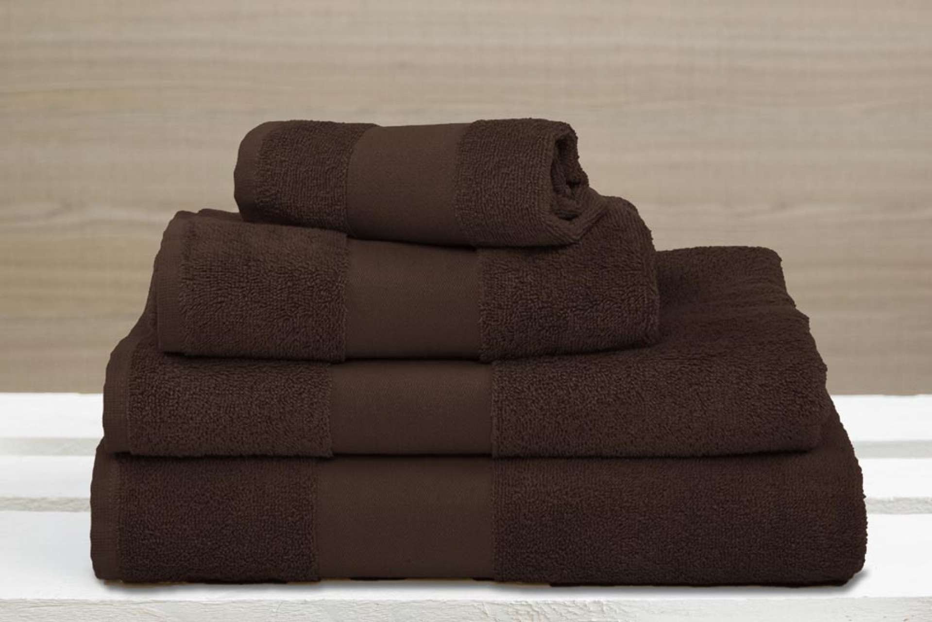 OLIMA CLASSIC TOWEL - Dark Chocolate - Main