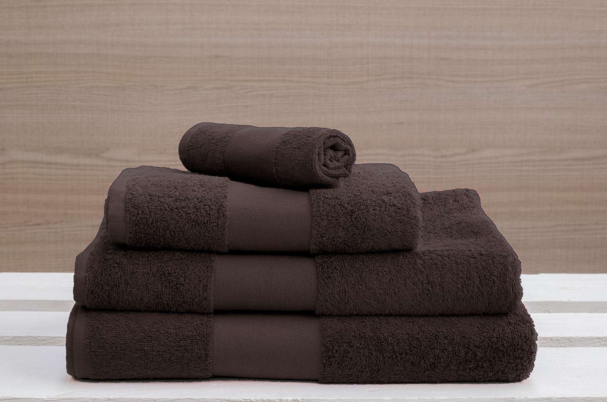 OLIMA CLASSIC TOWEL - Dark Coffee - Main