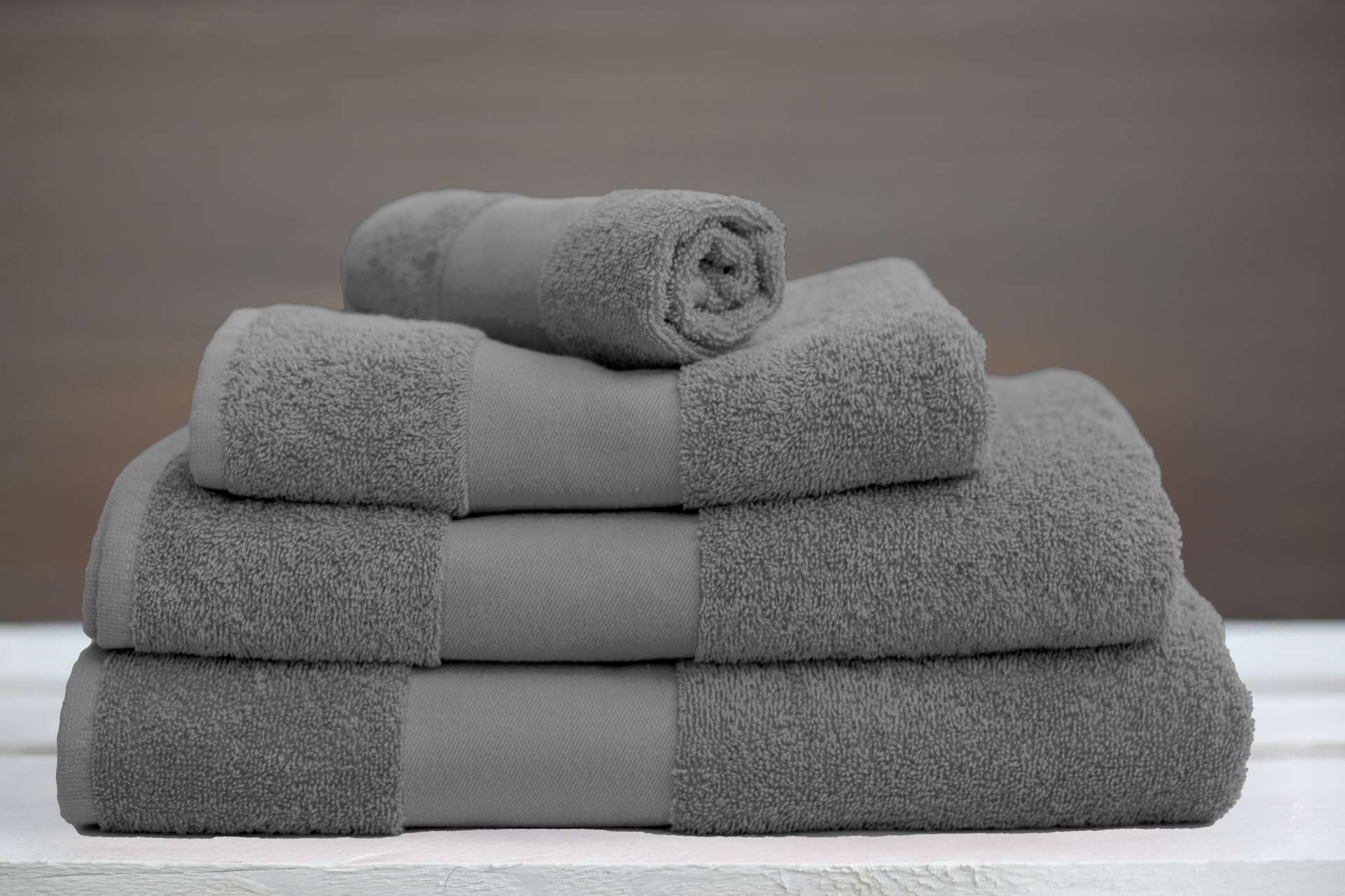 OLIMA CLASSIC TOWEL - Grey - Main
