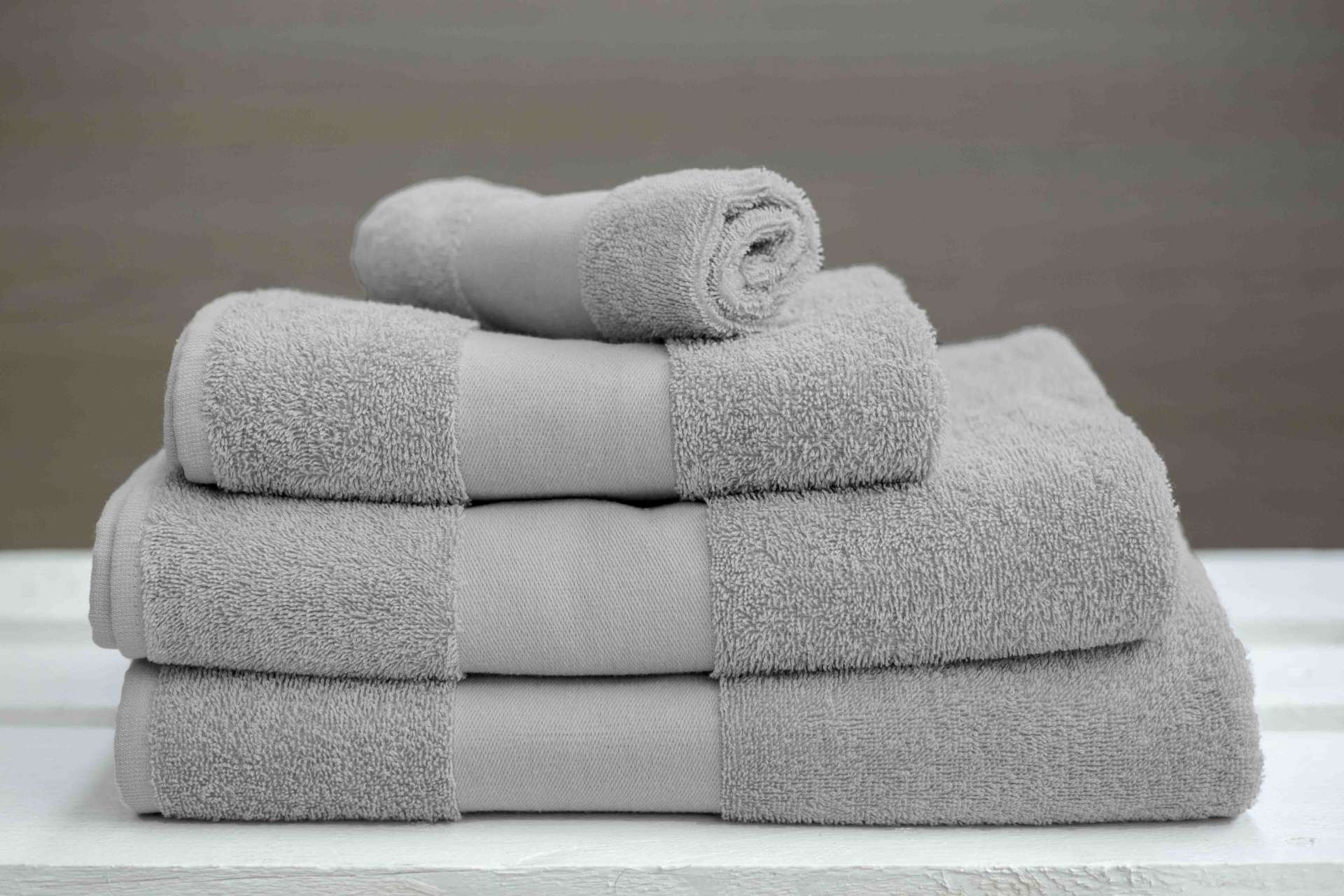 OLIMA CLASSIC TOWEL - Light Grey - Main