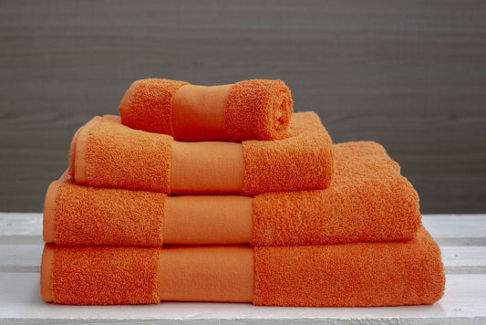 OLIMA CLASSIC TOWEL - Orange - Main