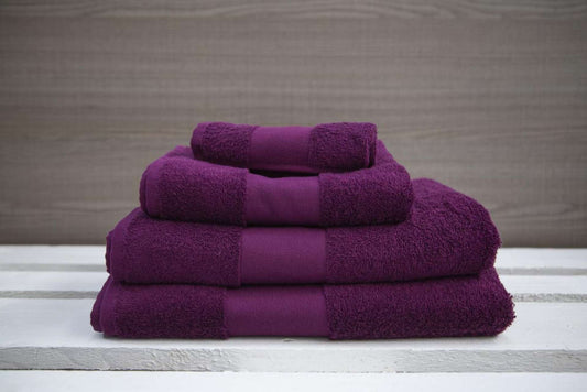 OLIMA CLASSIC TOWEL - Plum - Main