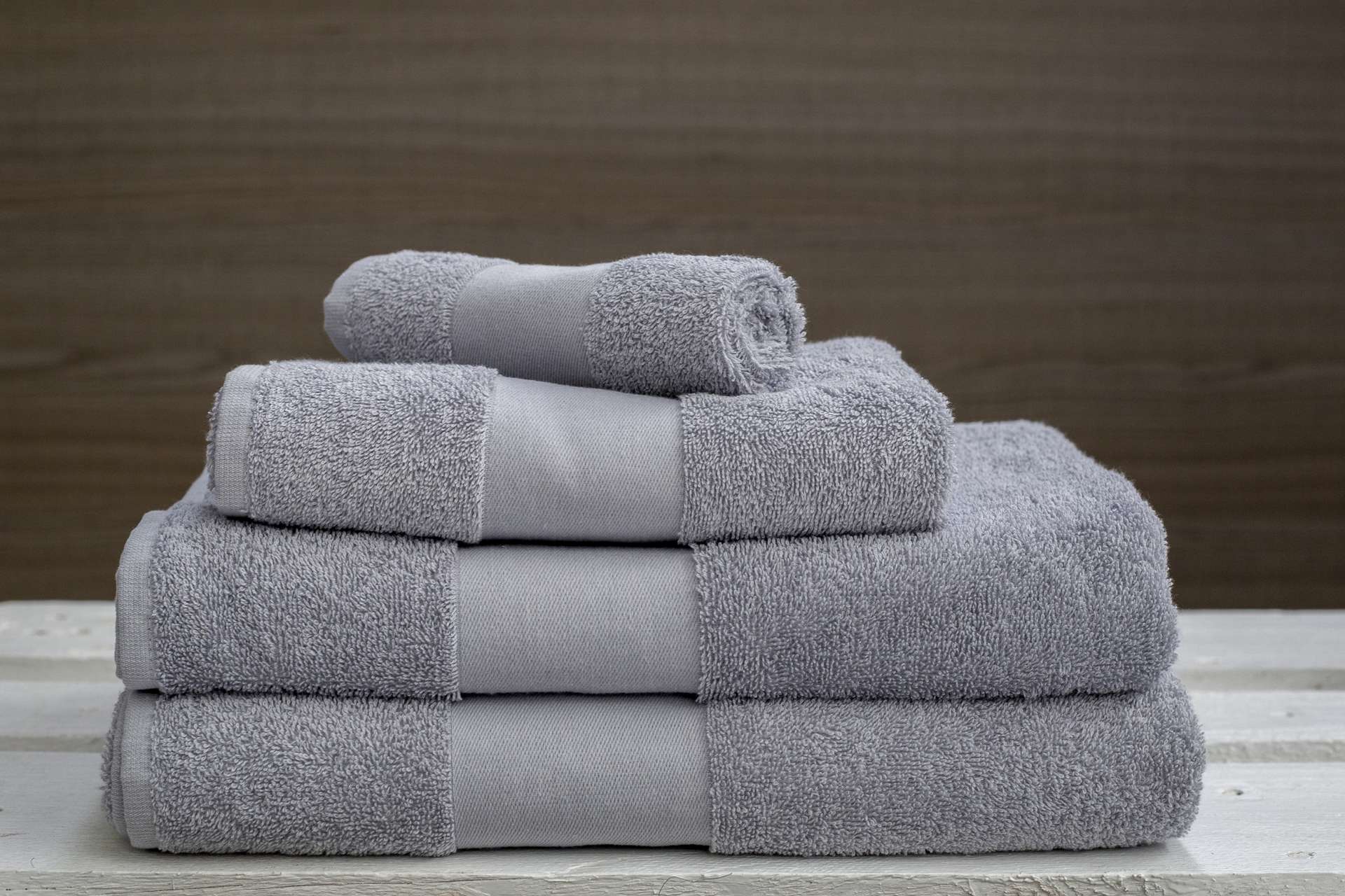 OLIMA CLASSIC TOWEL - Powder Steel - Main