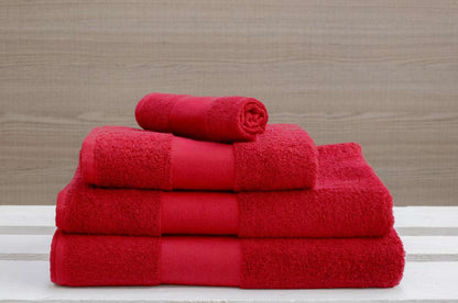 OLIMA CLASSIC TOWEL - Red - Main