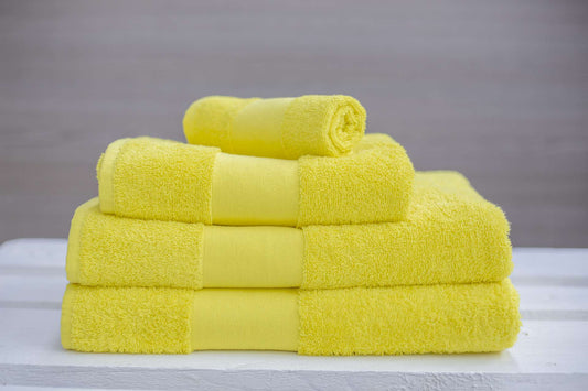 OLIMA CLASSIC TOWEL - Yellow - Main