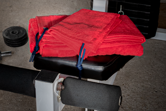 OLIMA SPORTS TOWEL - Red - colorimageurl