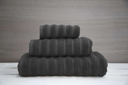OLIMA PREMIUM TOWEL - Charcoal Grey - colorimageurl