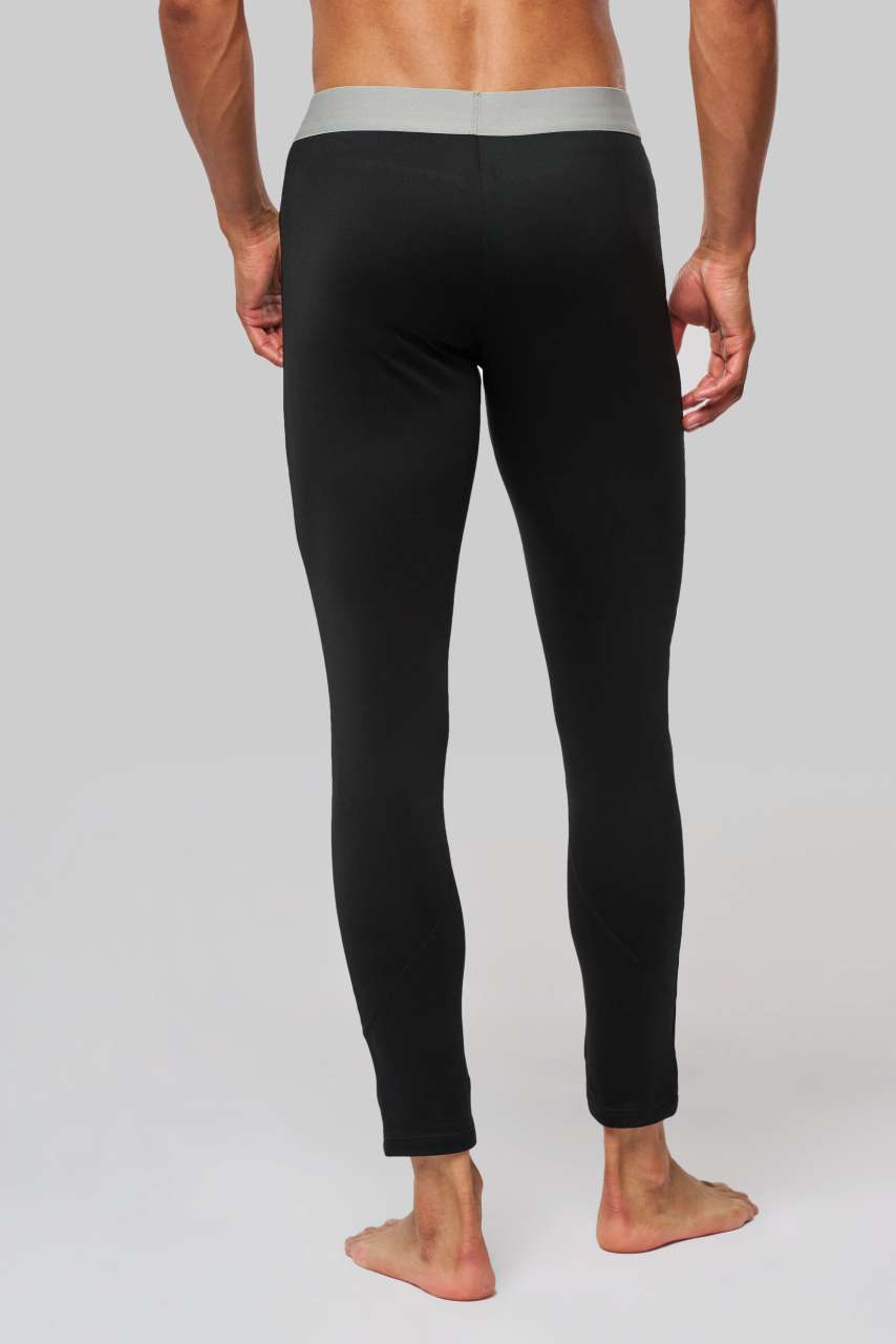MEN’S SPORTS BASE LAYER LEGGINGS - Black - Additional