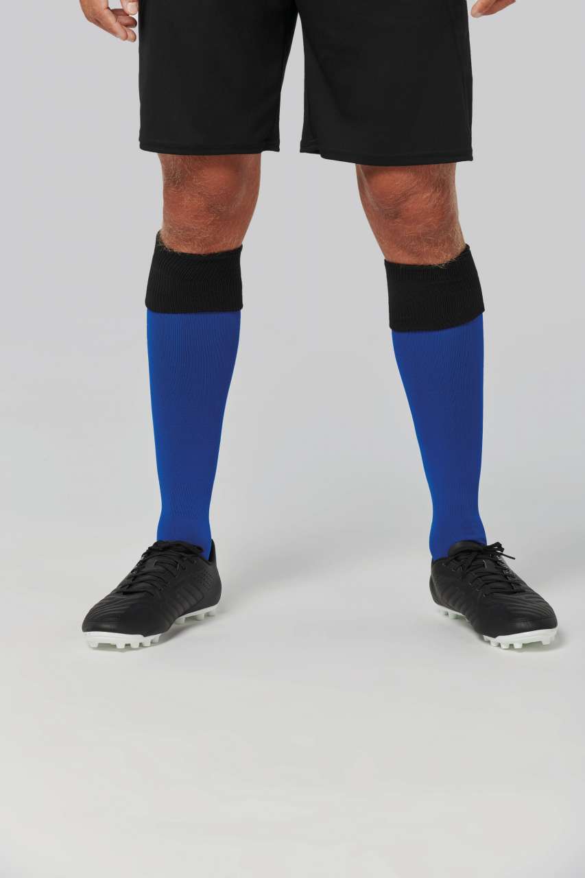TWO-TONE SPORTS SOCKS - Black/Sporty Red - Model