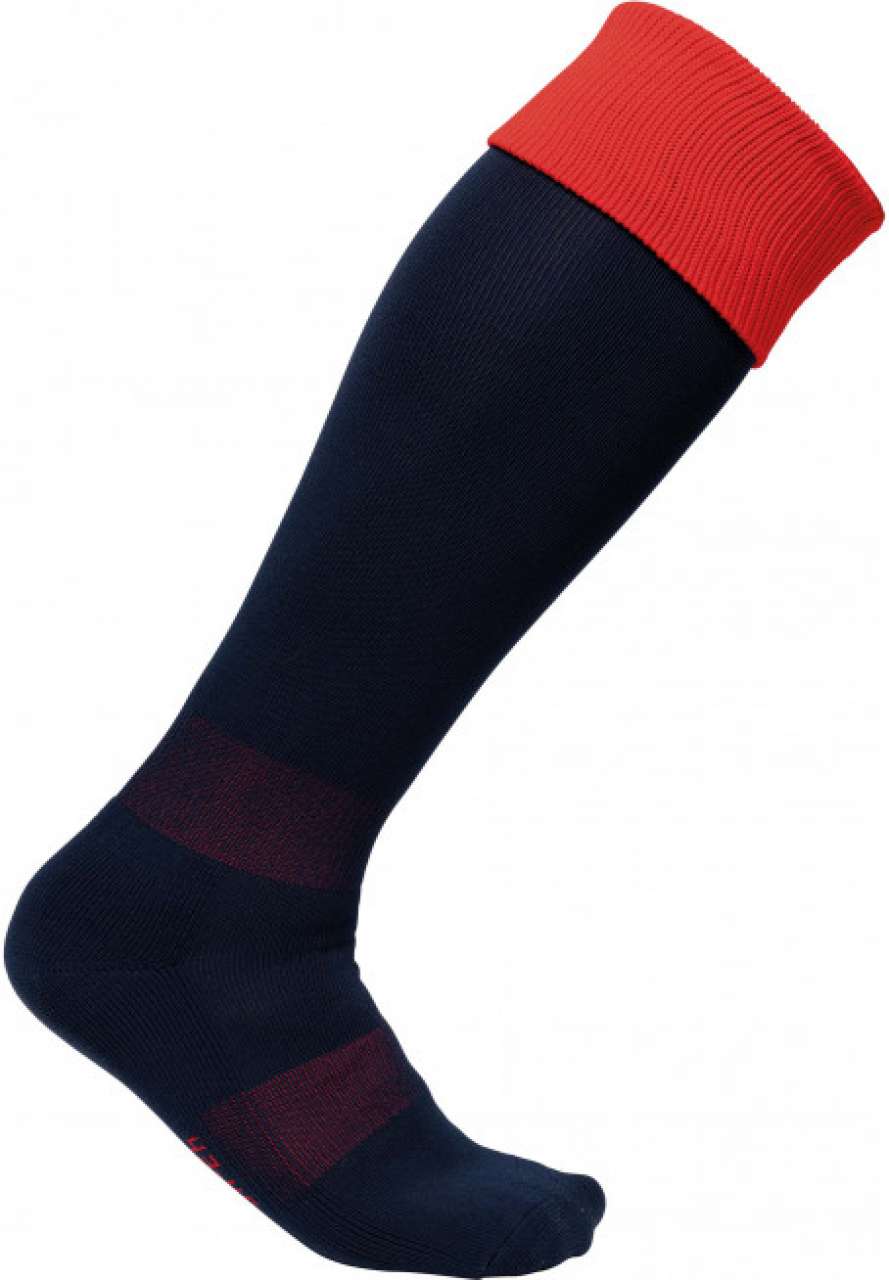 TWO-TONE SPORTS SOCKS - Sporty Navy/Sporty Red - Main