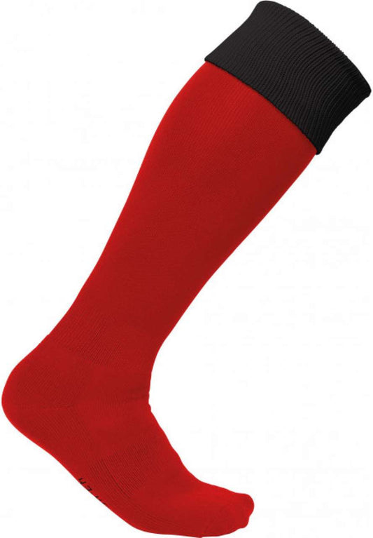 TWO-TONE SPORTS SOCKS - Sporty Red/Black - Main