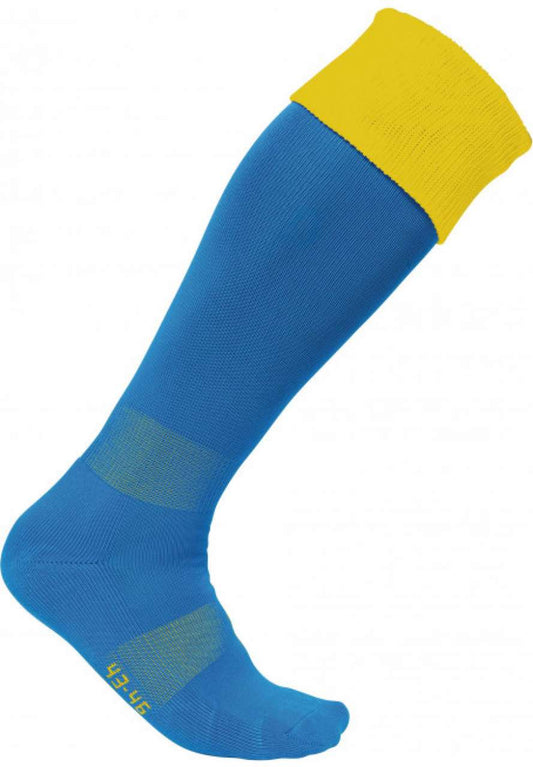 TWO-TONE SPORTS SOCKS - Sporty Royal Blue/Sporty Yellow - Main