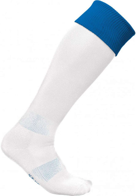 TWO-TONE SPORTS SOCKS - White/Sporty Royal Blue - Main