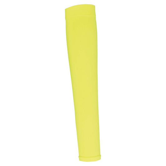 SEAMLESS SPORTS SLEEVES - Fluorescent Yellow - colorimageurl