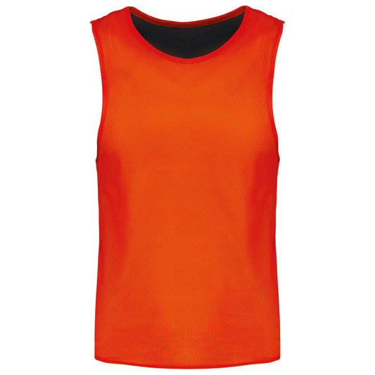 MULTI-SPORTS REVERSIBLE BIB - Spicy Orange/Black - Main