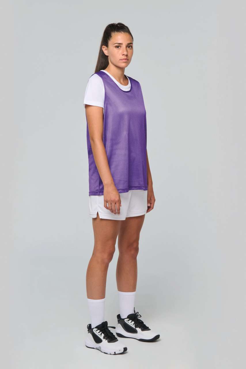 MULTI-SPORTS LIGHT MESH BIB - White - Additional