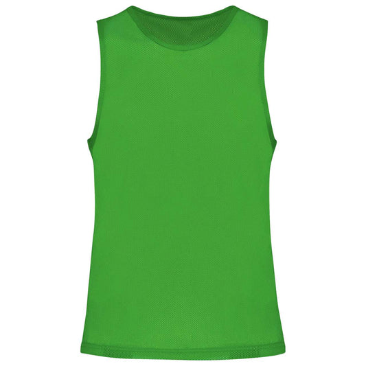 MULTI-SPORTS LIGHT MESH BIB - Fluorescent Green - Main