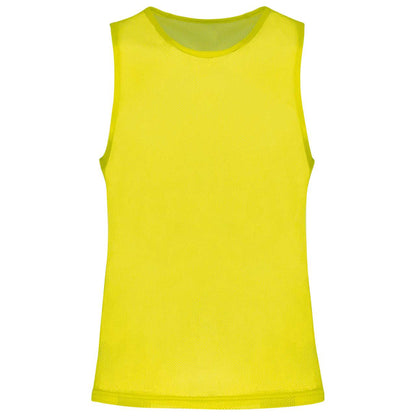 MULTI-SPORTS LIGHT MESH BIB - Fluorescent Yellow - Main