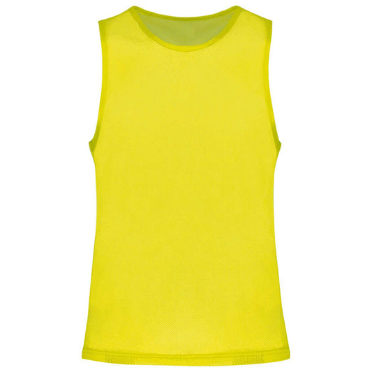 MULTI-SPORTS LIGHT MESH BIB - Fluorescent Yellow - Main
