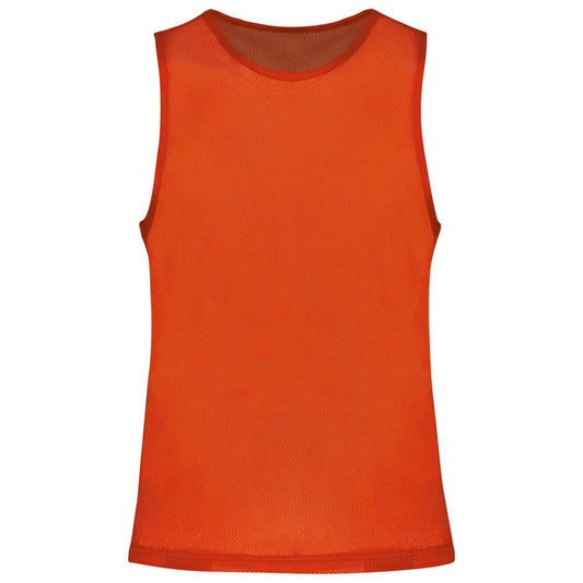 MULTI-SPORTS LIGHT MESH BIB - Spicy Orange - Main