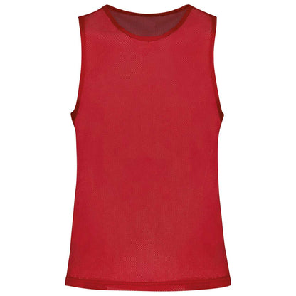 MULTI-SPORTS LIGHT MESH BIB - Sporty Red - Main