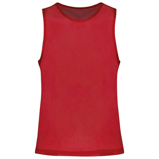 MULTI-SPORTS LIGHT MESH BIB - Sporty Red - Main