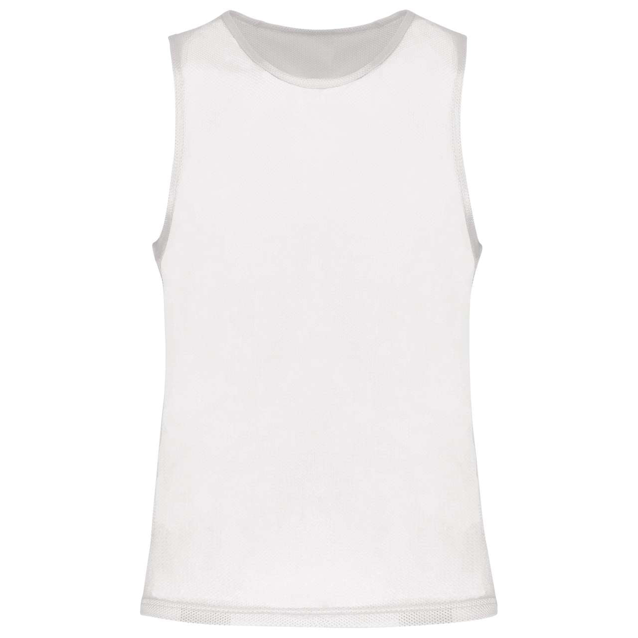MULTI-SPORTS LIGHT MESH BIB - White - Main