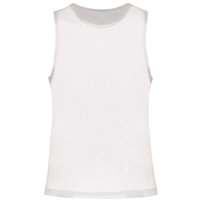 MULTI-SPORTS LIGHT MESH BIB - White - Main