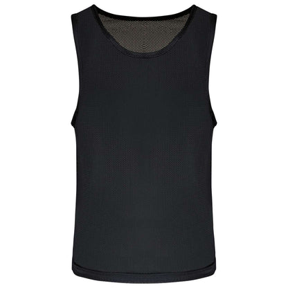 KID'S LIGHTWEIGHT MESH MULTISPORT BIB - Black - colorimageurl