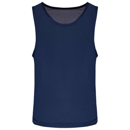 KID'S LIGHTWEIGHT MESH MULTISPORT BIB - Sporty Navy - colorimageurl