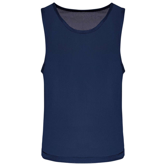 KID'S LIGHTWEIGHT MESH MULTISPORT BIB - Sporty Navy - colorimageurl