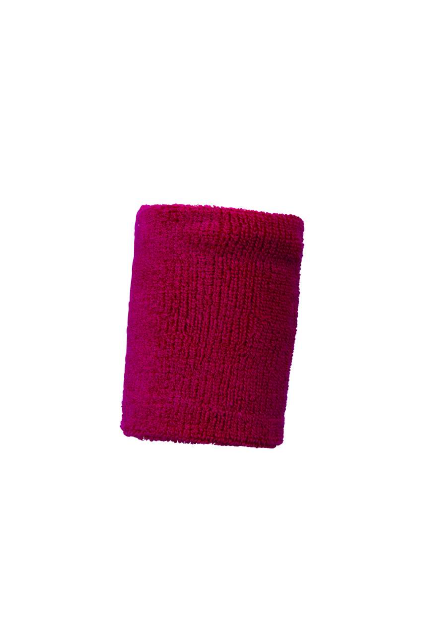 TOWELING MULTISPORT WRISTBAND - Fuchsia - colorimageurl